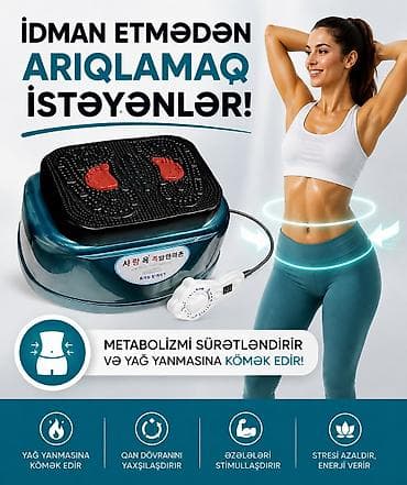 Elektronika: Vibrasiya və masaj funksiyalı ayaq platforması - Metabolizmi — 1