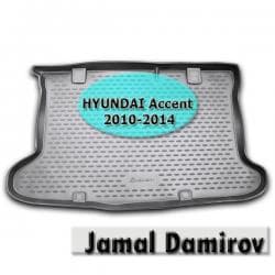 04 baqaji: NOVLINE HYUNDAI Accent 2010-2014 ucun baqaj ortuyu "AILERON" — 1