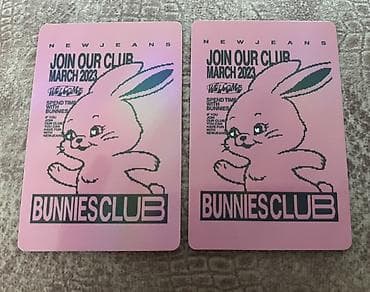 stranger things kinder: Məhsul: NewJeans “Bunnies Club” fotokartları Təsvir: -rainbow — 2