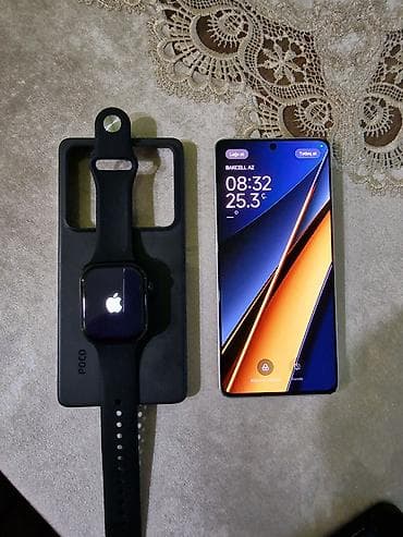 amazfit pace: Poco X6 Pro, 256 GB, rəng - Boz, Sensor — 2