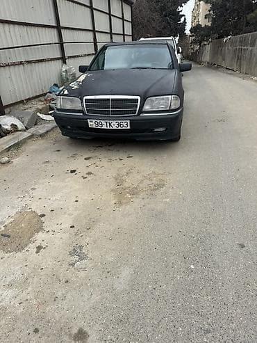 diskleri: Mercedes-Benz C-Class (W202) sedan - Kuzov: 4 qapılı sedan, tünd boz — 1