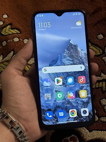 islenmis ucuz kondisionerler: Redmi Note 8, 64 GB, rəng - Mavi, Barmaq izi — 3