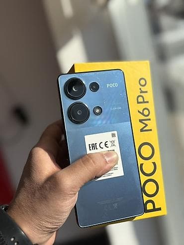 musiqi merkezi: Poco M6 Pro, 512 GB, rəng - Mavi, Sensor — 1