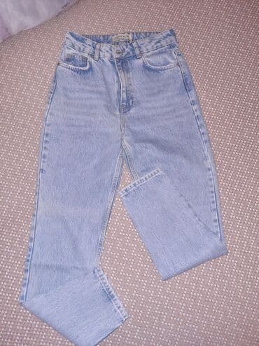 Dilvin jean. 34 bedendir. bir defe geinilib qardirobu boshaltdığım