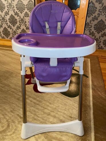 uşaq çantaları: Uşaq yemək kürsüsü – bənövşəyi rəngli, VIOLLA brendi Xüsusiyyətlər: - — 1