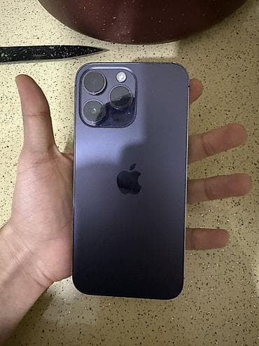 iphone 5 plata: IPhone 14 Pro Max, 256 GB, Qara, Zəmanət, Face ID, Sənədlərlə — 1