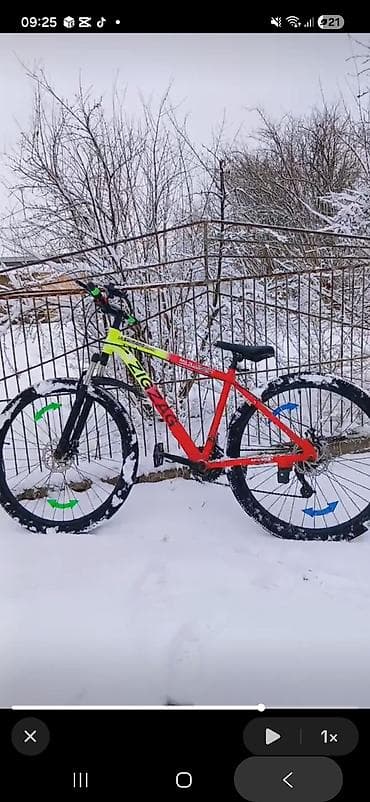 Velosiped – ZigZag MTB tipli - Çərçivə: hardtail, yüngül alaşım. -