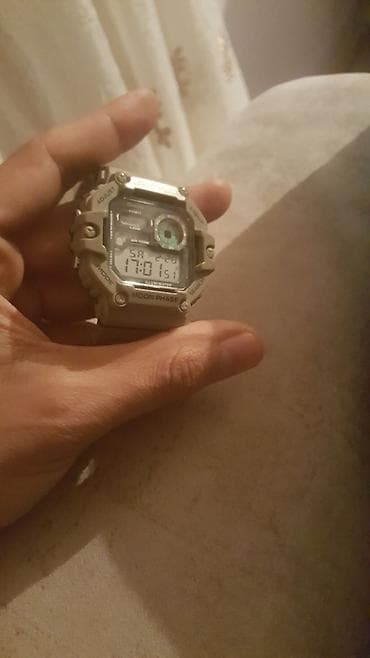 frida aksesuar: İşlənmiş, Qol saatı, Casio, rəng - Bej — 5