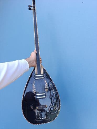 Saz: Deyerinden asaqi satilir.Qiymet sondu.Elektrikləşdirilmiş Turk sazi– — 1