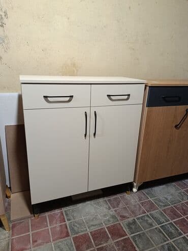 шкафчики для ванной комнаты: Новый, Без зеркала — 3