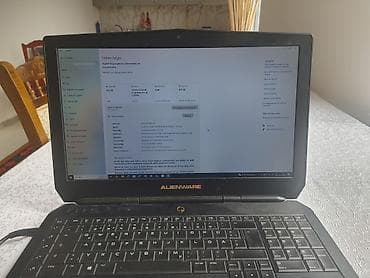 Elektronika: Alienware 17 R2 oyun noutbuku - Ekran: 17.3" geniş format, mat panel — 4