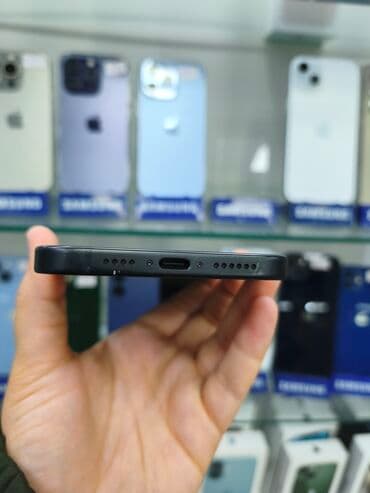 15 pro irşad: IPhone 15 Plus, Qara, Face ID — 4