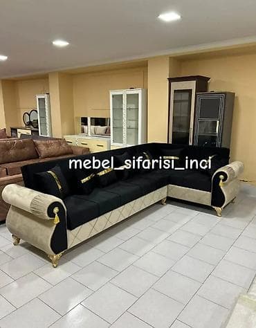 kitab divanlar: Künc divan, Yeni, Açılmayan, Bazasız, Parça, Şəhərdaxili pulsuz çatdırılma — 1