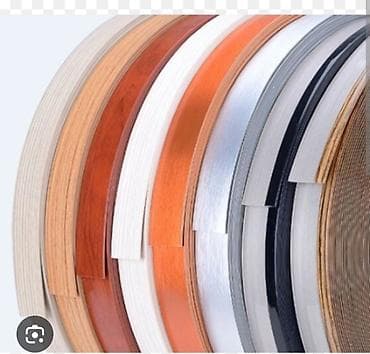 metbex divanları: Mebel üçün kənar örtüyü (kant) lentləri - Material: PVC və ABS kant — 1