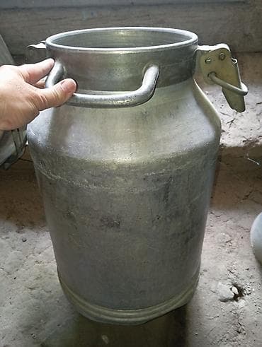 Alüminium bal bidonu - Material: qalın divarlı alüminium - Həcm