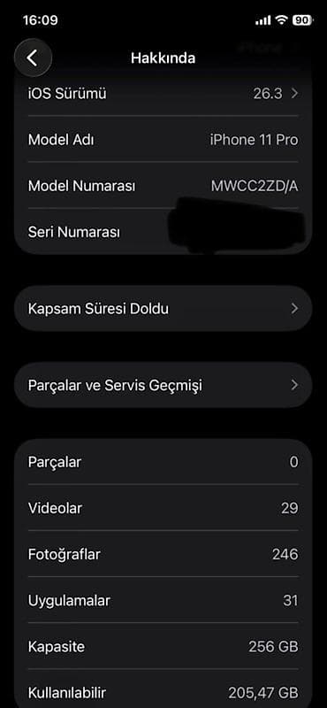 ıpone 4: IPhone 11 Pro, 256 GB, Yaşıl, Face ID — 6