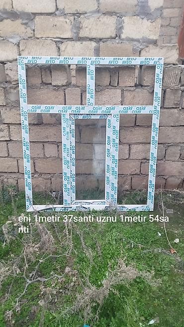 isti yorğan: PVC pəncərə çərçivələri – AVEO profilli - Material: PVC (AVEO — 1