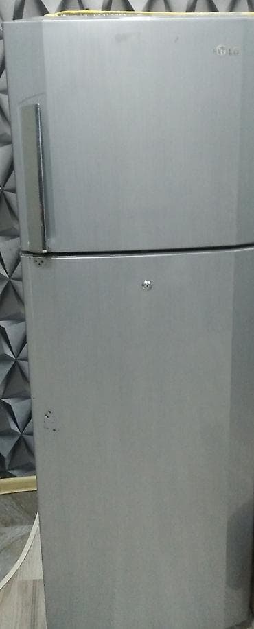 i̇şlənmiş soyuducu: İşlənmiş 2 qapılı LG Soyuducu Satılır, rəng - Gümüşü — 2