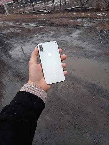 iphone x telefonu: IPhone X, 64 GB, Gümüşü, Face ID — 2