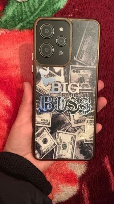 аккумулятор 12: Redmi 12, 256 ГБ, цвет - Черный, Отпечаток пальца — 3