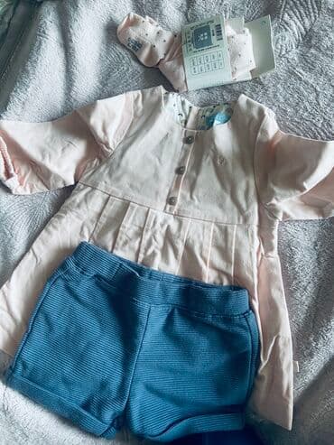 Şortlar: Paltar 0-3 ay,digəri 6-12 ay hər ikisi yenidir.Hər biri 20 AZN — 2
