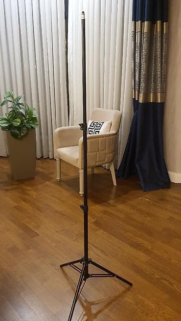video maqnitofon: 1.6mt işıq flash LED softbox üçün ayaq stendi tripod kiçik portativ — 3