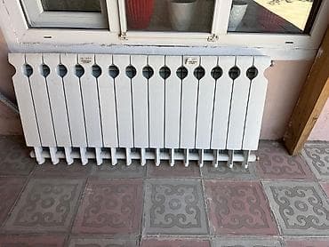 isti pol borusu: Alyumini radiator – 15 seksiyalı - Material: alyuminiy ərintisi - — 2