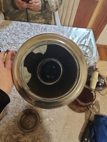 Baklar və çənlər: İşlənmiş Od Samovar, 2 l, Ünvandan götürmə — 3