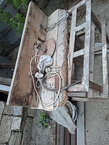 odun kesen mator: Məhsul: Universal ağac emalı dəzgahı (disk mişar + rende bloklu) — 6