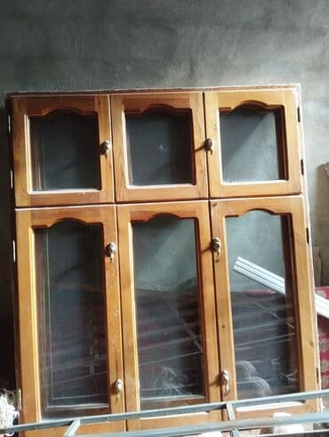 ev dekor: Taxta qapılar dəsti - Material: tam ağac (taxta), klassik panel və — 5