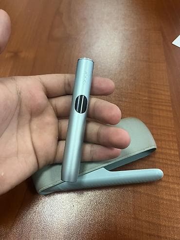 ələk: IQOS iluma tipli tütün qızdırma cihazı - Rəng: açıq boz/mavi tonlarda — 3