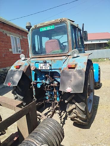 06 diskleri: Traktor Belarus (MTZ) 82, 1987 il, 82 at gücü, motor 8.1 l, İşlənmiş — 4