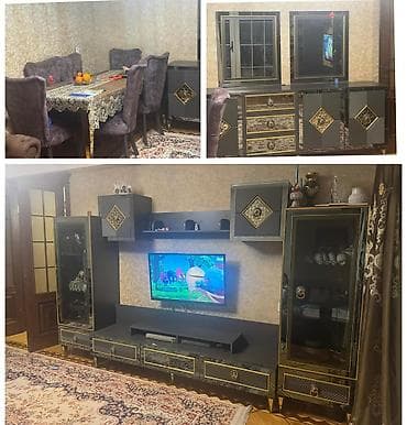 kafe ucun stol stullar: NazaQonaq desti demek olarki tezedir,masa kamod ve tv stend daxildir — 1