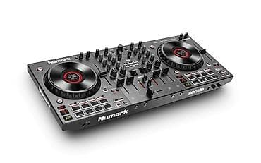 Kontrollerlər: Numark NS4FX – 4 göyərtəli peşəkar DJ kontrolleri + iki səviyyəli — 4