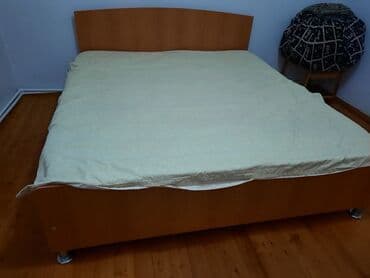 резная мебель из дерева: Tecilli satilir. 2neferlik kravat(200×200),dowek ile(matras),ela — 3