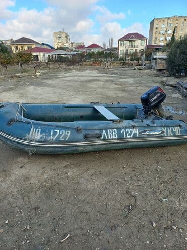 надувной бассейн купить в баку: Şişmə qayıq + asma motor komplekti - Korpus: qalın PVC material — 6