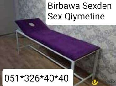 xirdalanda masaj edirem: Yeni, Masaj kuşetkası, Qatlanmayan, rəng - Ağ — 11