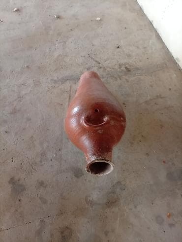 yeni il əl işləri: Bir vaza, Keramika — 5