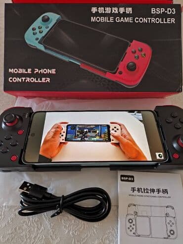 джойстики для телефонов: Qoşulma: Bluetooth Hansı cihazları dəstəkləyir: Android, iOS, PC — 2