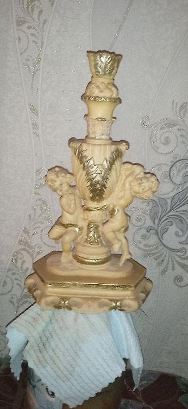 Şamlar: Fiqur, rəng - Bej — 5