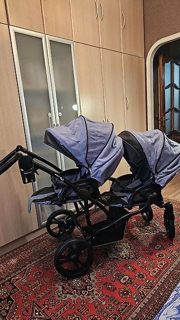 Əkizlər üçün araba, Chicco, İşlənmiş, Yaş: <1 ay — 3