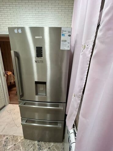 İşlənmiş 4 qapılı Beko Soyuducu Satılır, rəng - Ağ