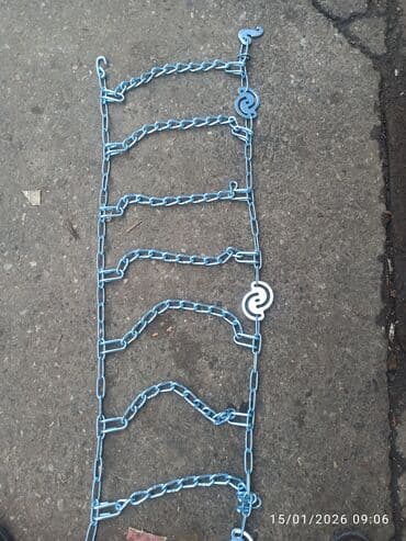 Автозапчасти: Məhsul: Avtomobil təkəri üçün zəncir (qar/şaxta üçün) Qiymətlər — 9