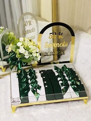 Hədiyyə səbətləri və dekorativ tərtibatlar - Şəxsi dizaynlı hədiyyə