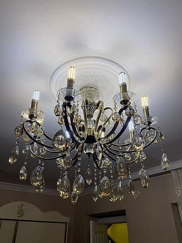 Çılçıraq, 8 lampa, Metal