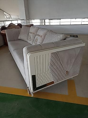 embawood divanlar: Yeni, Künc divan, 2 kreslo, Bazalı, Açılan — 2