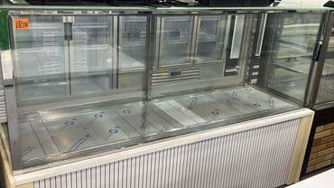 şirniyyat sobası satılır: Soyuducu vitrin – paslanmayan poladdan korpus, ön və yanları şüşəli — 1