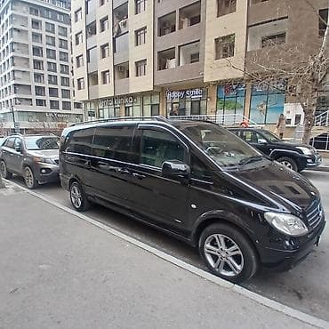 ucuz raf: Mercedes-Benz Vito qaraj tipli miniven - Korpus: qara rəng, uzadılmış — 1