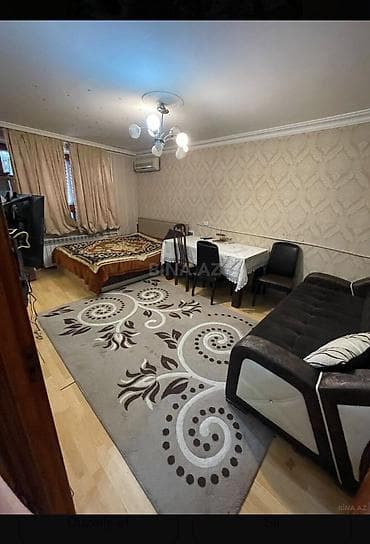 emircanda ev satisi: Bakı, Yasamal, 1 otaqlı, Köhnə tikili, m. İnşaatçılar, 35 kv. m — 3