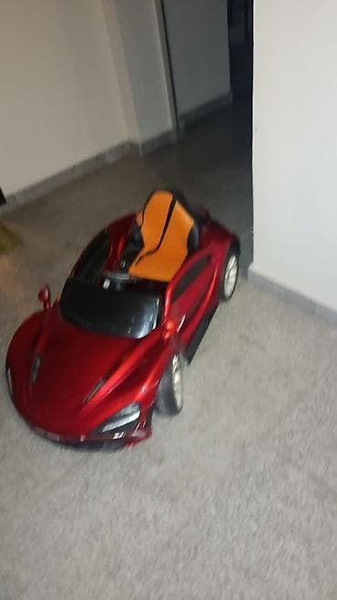 elekt: Uşaq üçün elektrikli minik maşını - Rəng: qırmızı metalik, sport — 3